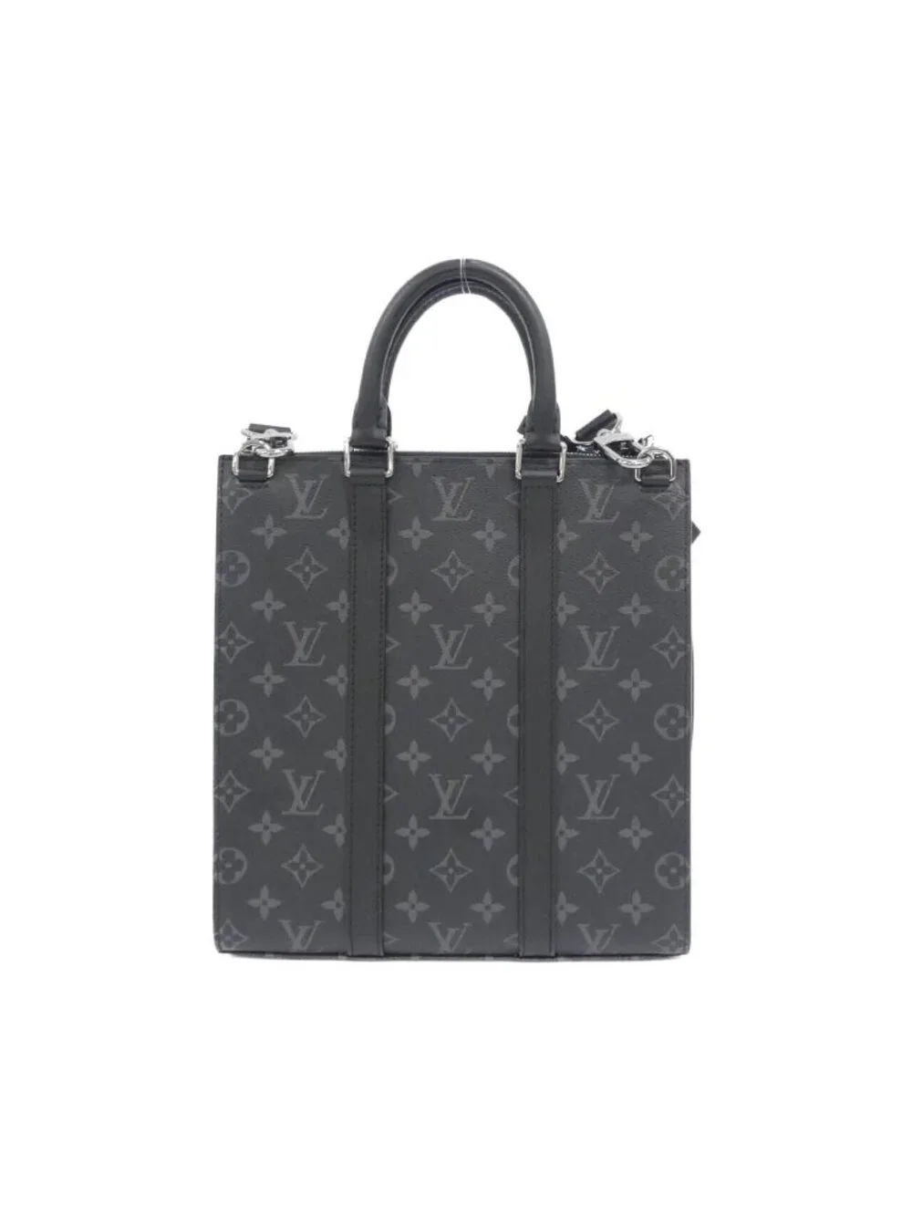Louis Vuitton Monogram Eclipse Sac Plat Cross